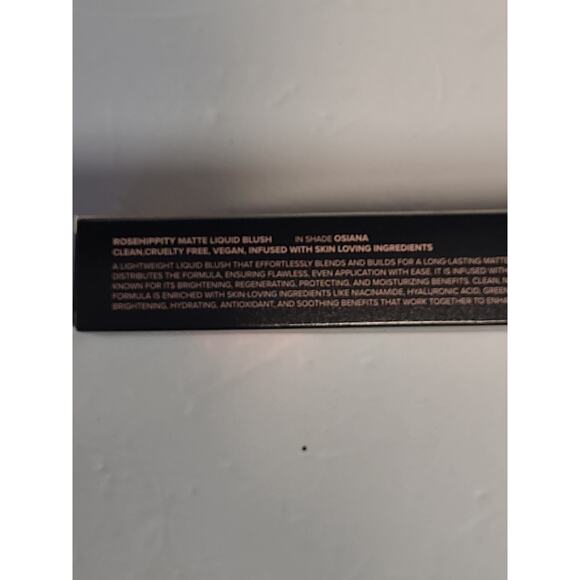 WHAT'S UP BEAUTY Rosehippity Matte Liquid Blush in Osiana, 12ml / 0.4 fl.oz. NEW - Picture 6 of 8